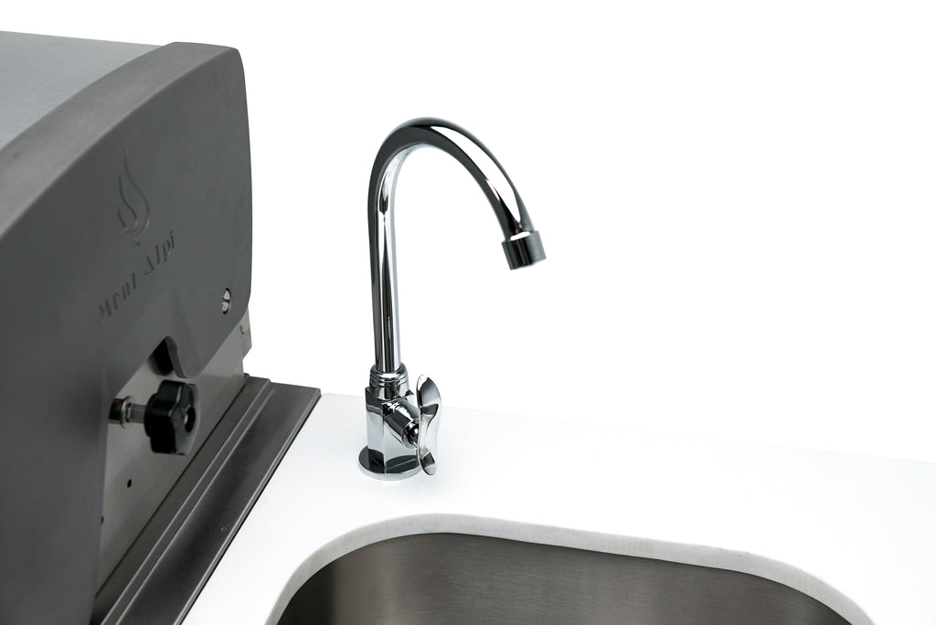 Mont Alpi 400 Deluxe Island with a Beverage center - Wheatland Fireplace