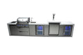 Mont Alpi 400 Deluxe Island with a Kegerator, Beverage Center and Fridge Cabinet - Wheatland Fireplace