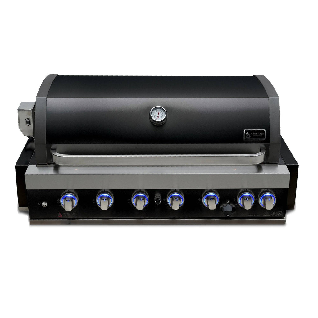Mont Alpi 44" Black Stainless Steel Built in Grill - Wheatland Fireplace