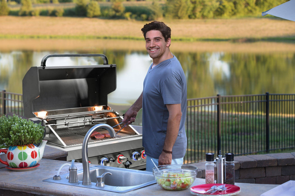 Mont Alpi 44" Built in Grill - Wheatland Fireplace