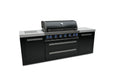 Mont Alpi 805 Black Stainless Steel Island - Wheatland Fireplace