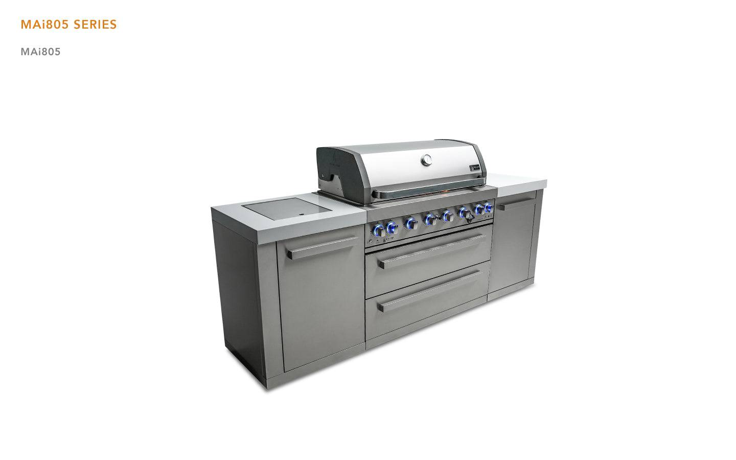 Mont Alpi 805 Island - Wheatland Fireplace