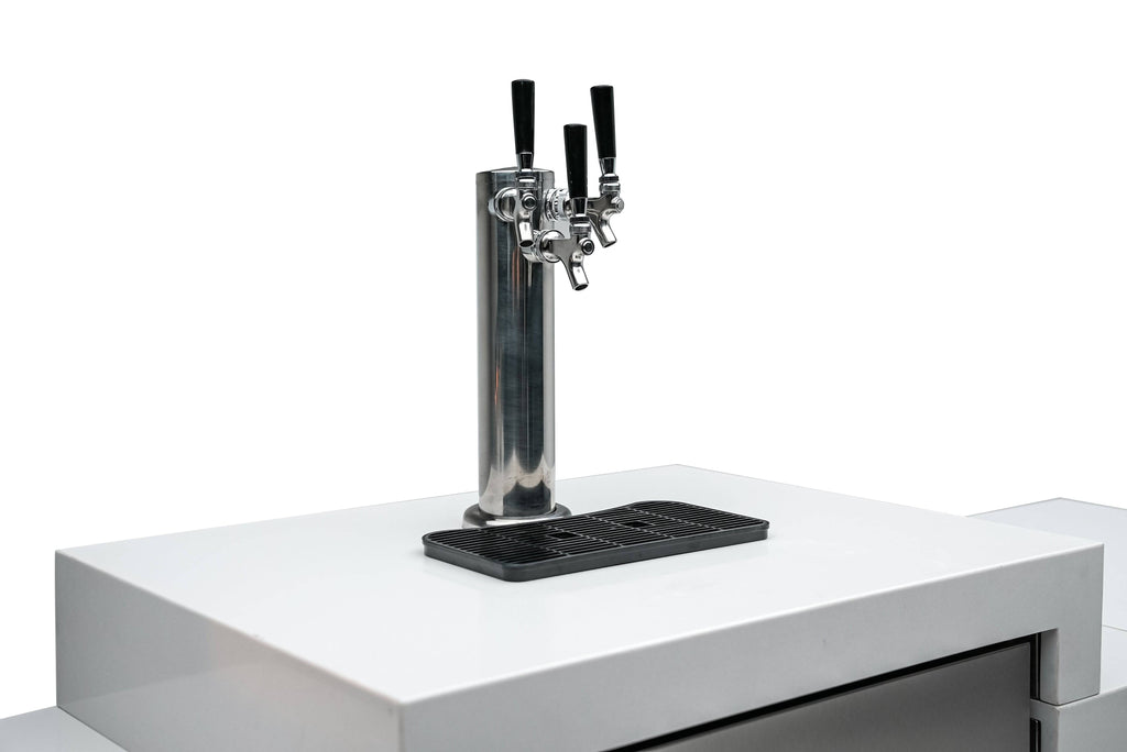 Mont Alpi 805 Island with a 90 Degree Corner, Kegerator and Beverage Center - Wheatland Fireplace