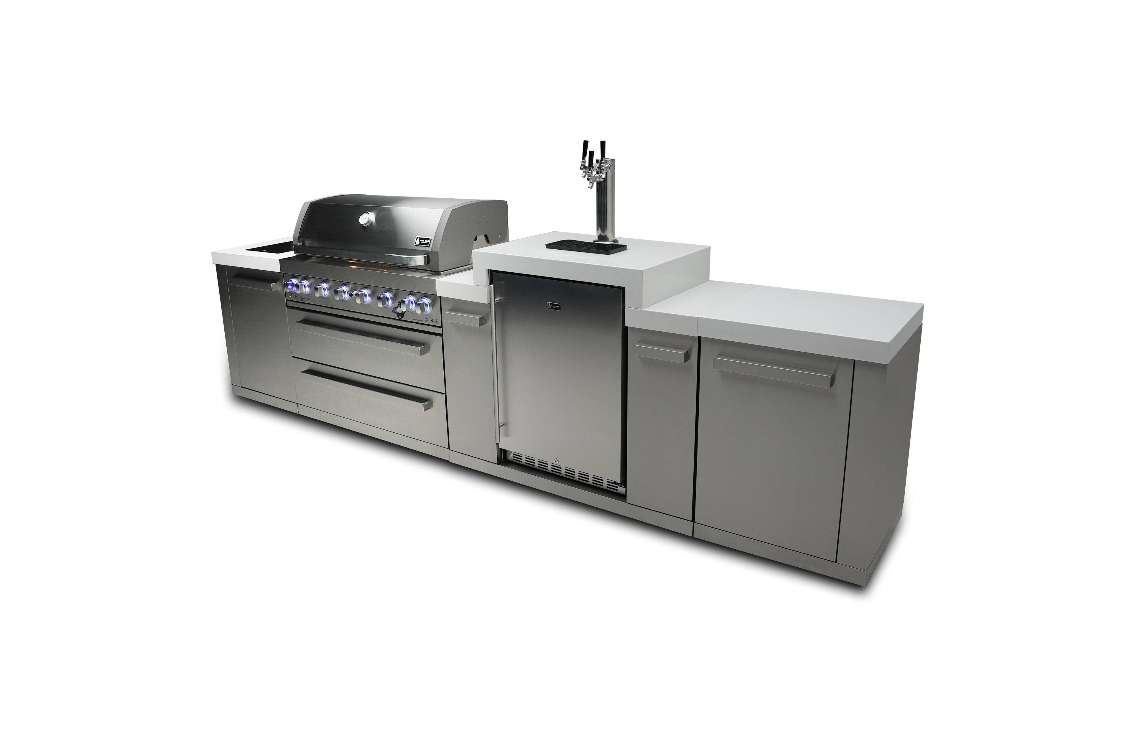 Mont Alpi 805 Island with a Kegerator - Wheatland Fireplace