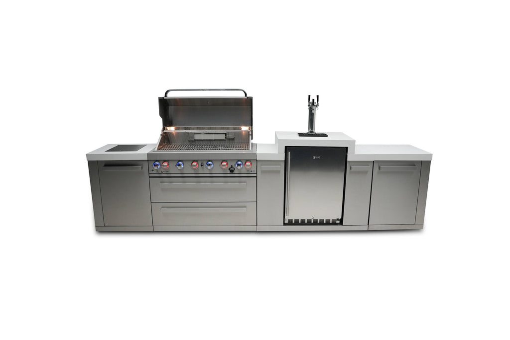 Mont Alpi 805 Island with a Kegerator - Wheatland Fireplace