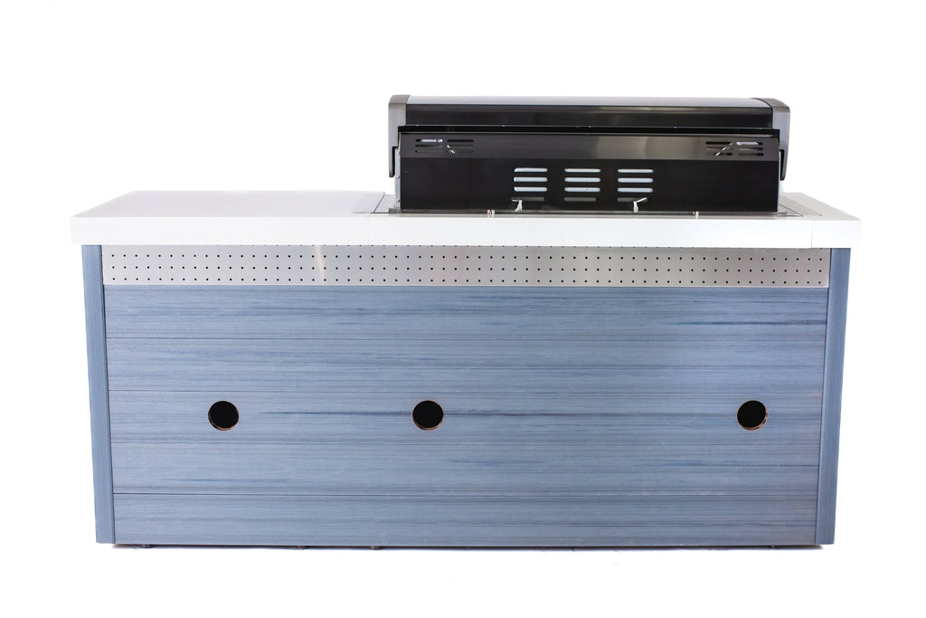 Mont Alpi Artwood Series 6-Burner Black Stainless Steel - Wheatland Fireplace