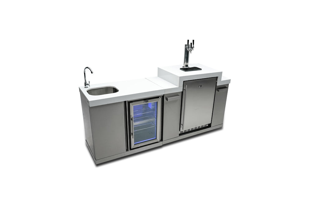 Mont Alpi Beverage Center and Kegerator - Wheatland Fireplace