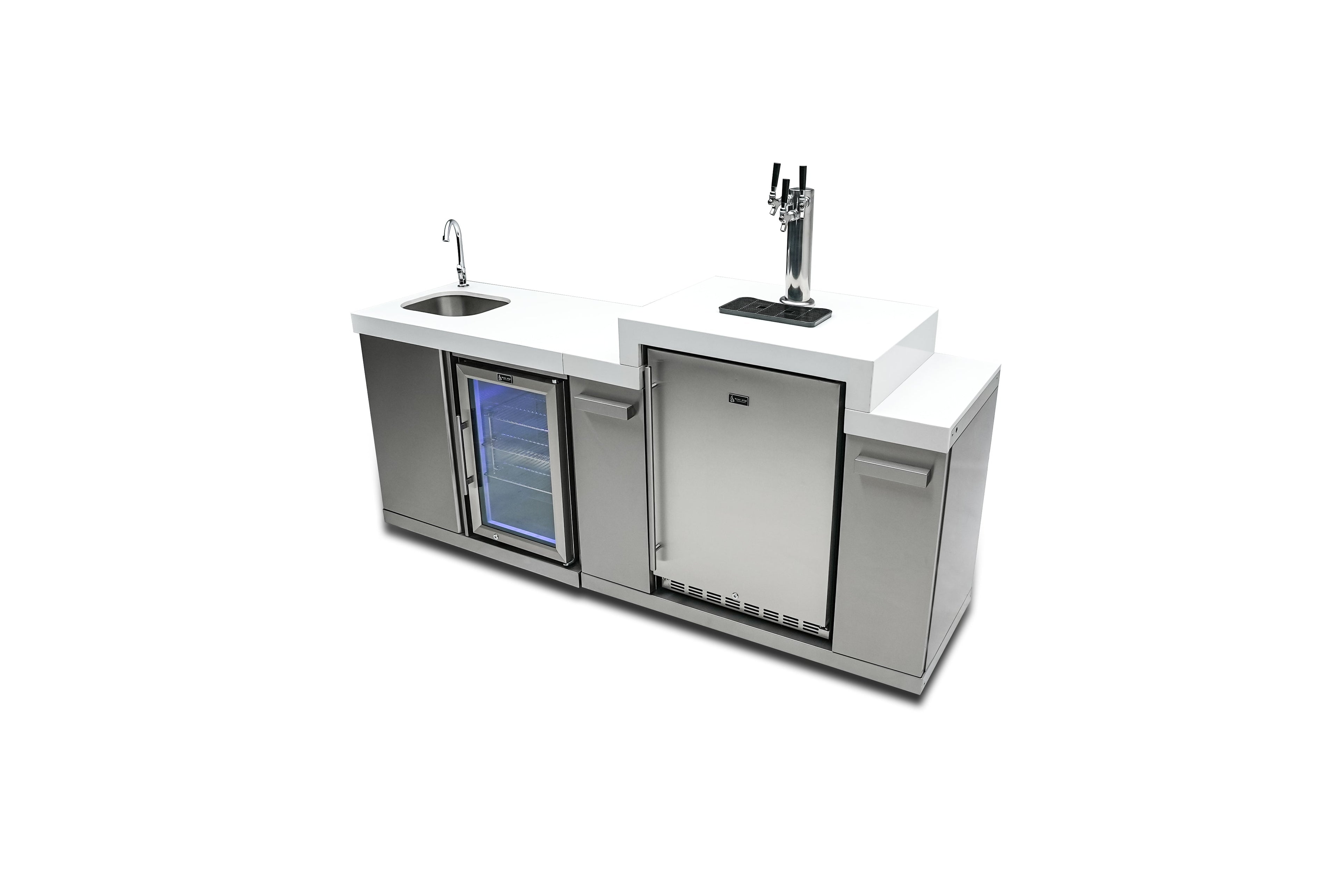Mont Alpi Beverage Center and Kegerator - Wheatland Fireplace