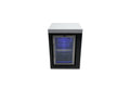 Mont Alpi Black Stainless Steel Fridge Cabinet Module - Wheatland Fireplace