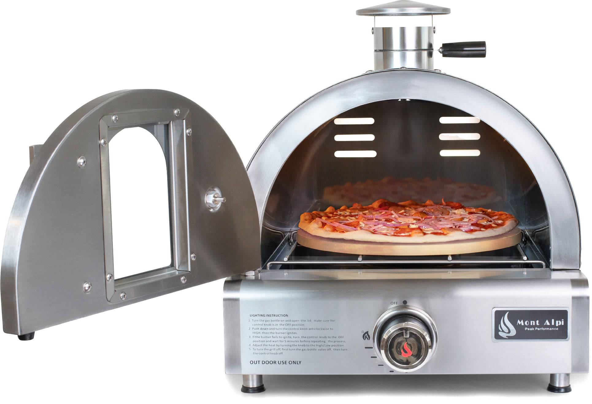 Mont Alpi Portable Pizza Oven - Wheatland Fireplace