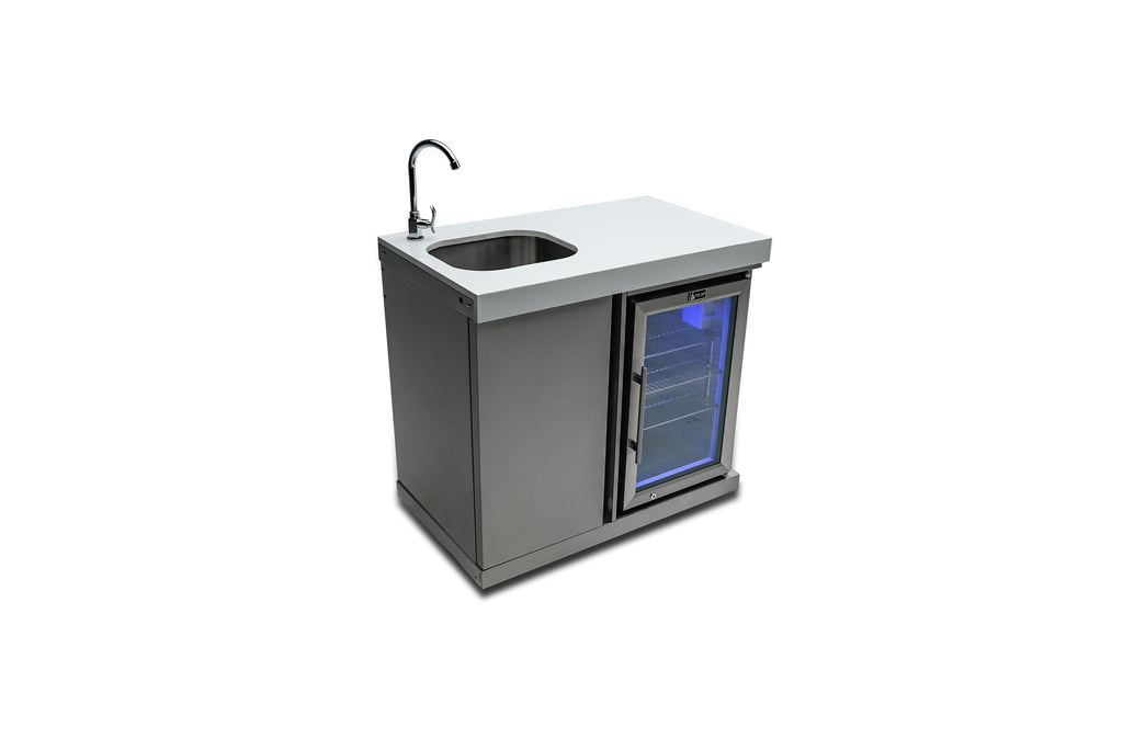 Mont Alpi Stainless Steel Beverage Center - Wheatland Fireplace