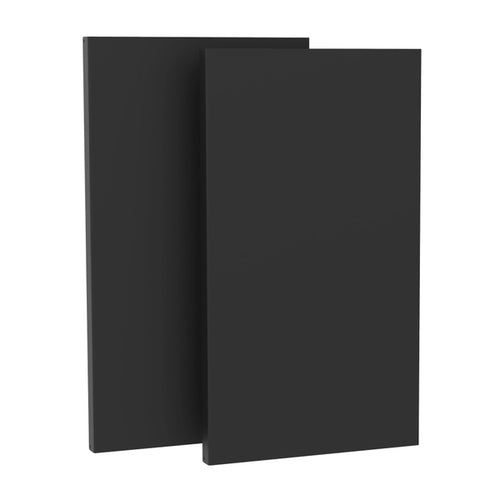 BLACK DECORATIVE SIDE PANEL - Wheatland Fireplace