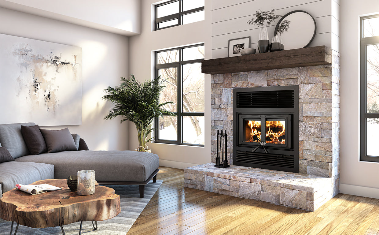Everest II Wood Fireplace - Wheatland Fireplace