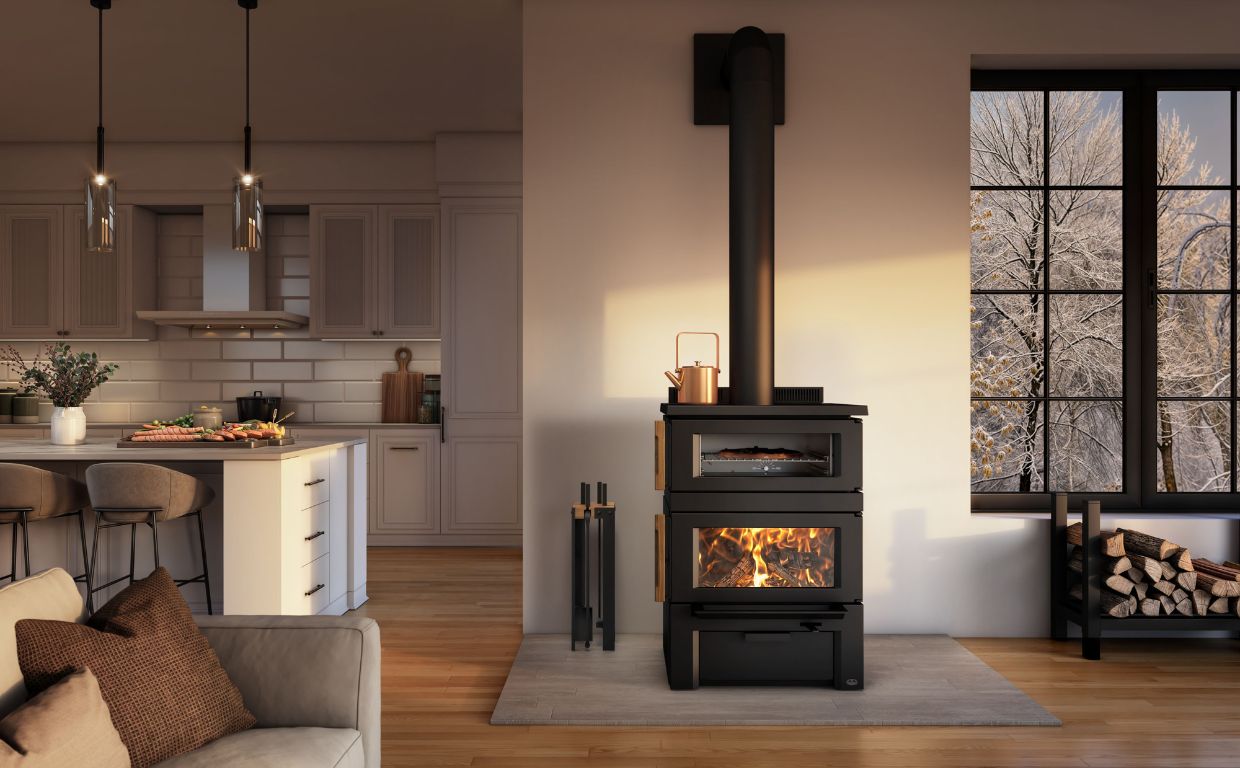 Gusto Wood Cookstove - Wheatland Fireplace