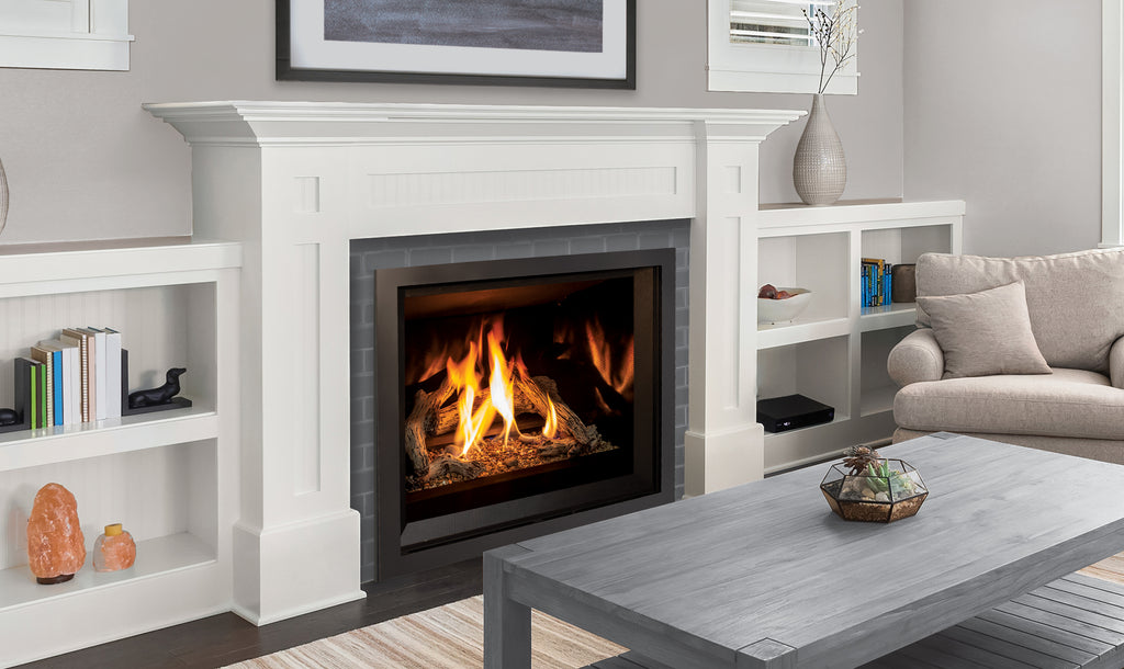 Enviro Q2 Gas Fireplace — Glass Burner