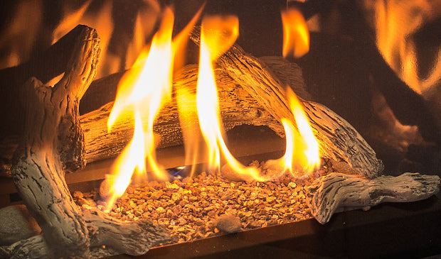 Enviro Q2 Gas Fireplace — Glass Burner