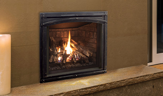 Enviro Q2 Gas Fireplace — Glass Burner