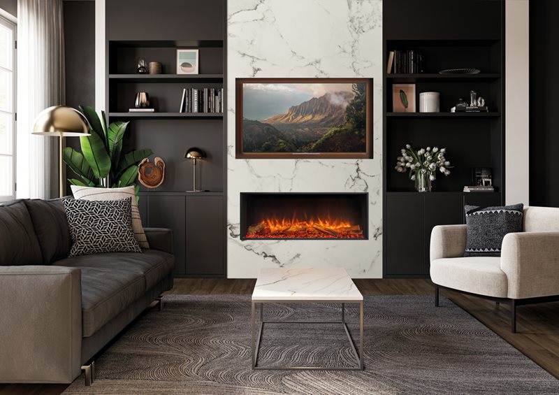 Regency Skope Modern Built-In Electric Fireplace - Wheatland Fireplace