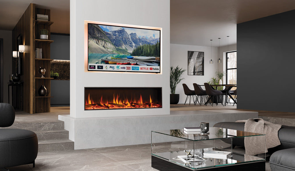 Regency Studio Slim Electric Fireplace - Wheatland Fireplace