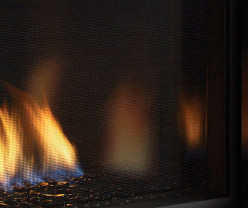 Black Enamel Inner Reflective Panels - Wheatland Fireplace