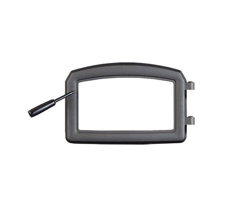Door Medium i2450/i2500/F2500-1/F2450-2 Black - Wheatland Fireplace