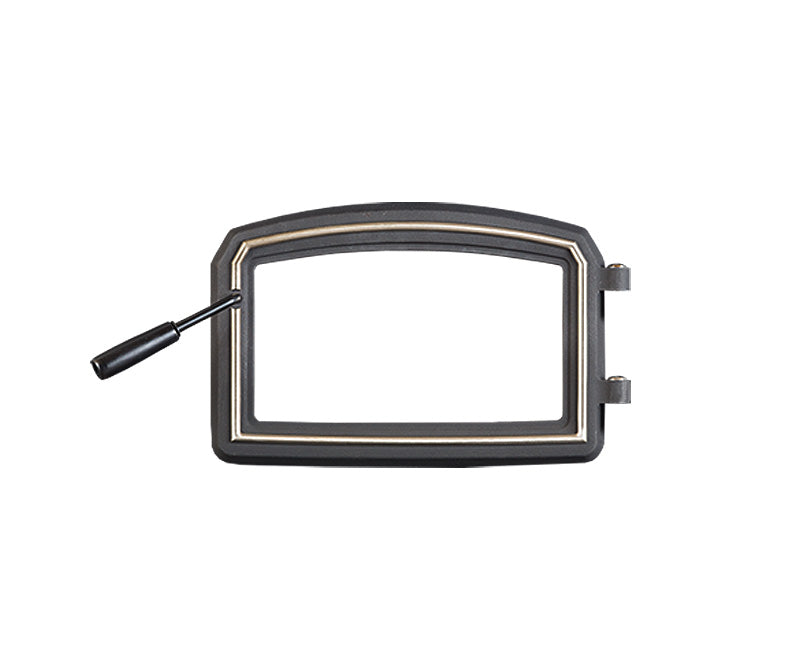 Door Medium i2450/i2500/F2500-1 Nickel Acent - Wheatland Fireplace