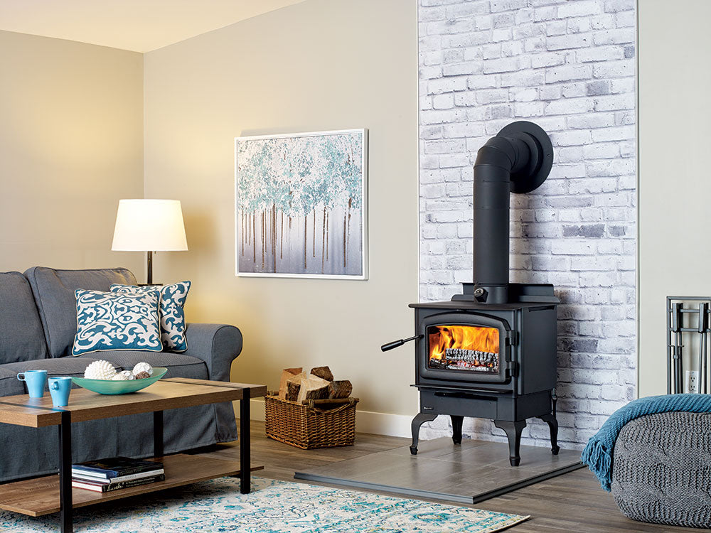 F1500 Cascades Wood Stove - Wheatland Fireplace