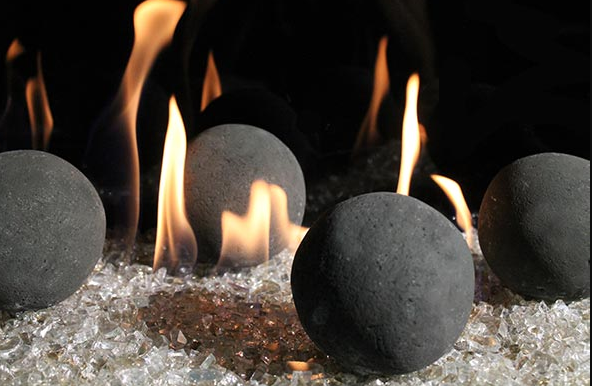 Fire Ball Kit - Grey 18pcs - Wheatland Fireplace