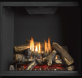 Painted Black Steel Panels - Wheatland Fireplace