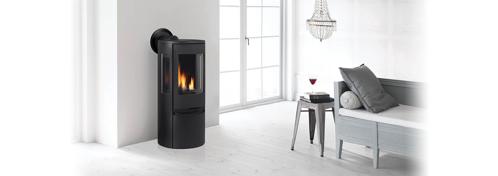 Regency Contura RC500E Gas Stove - Wheatland Fireplace