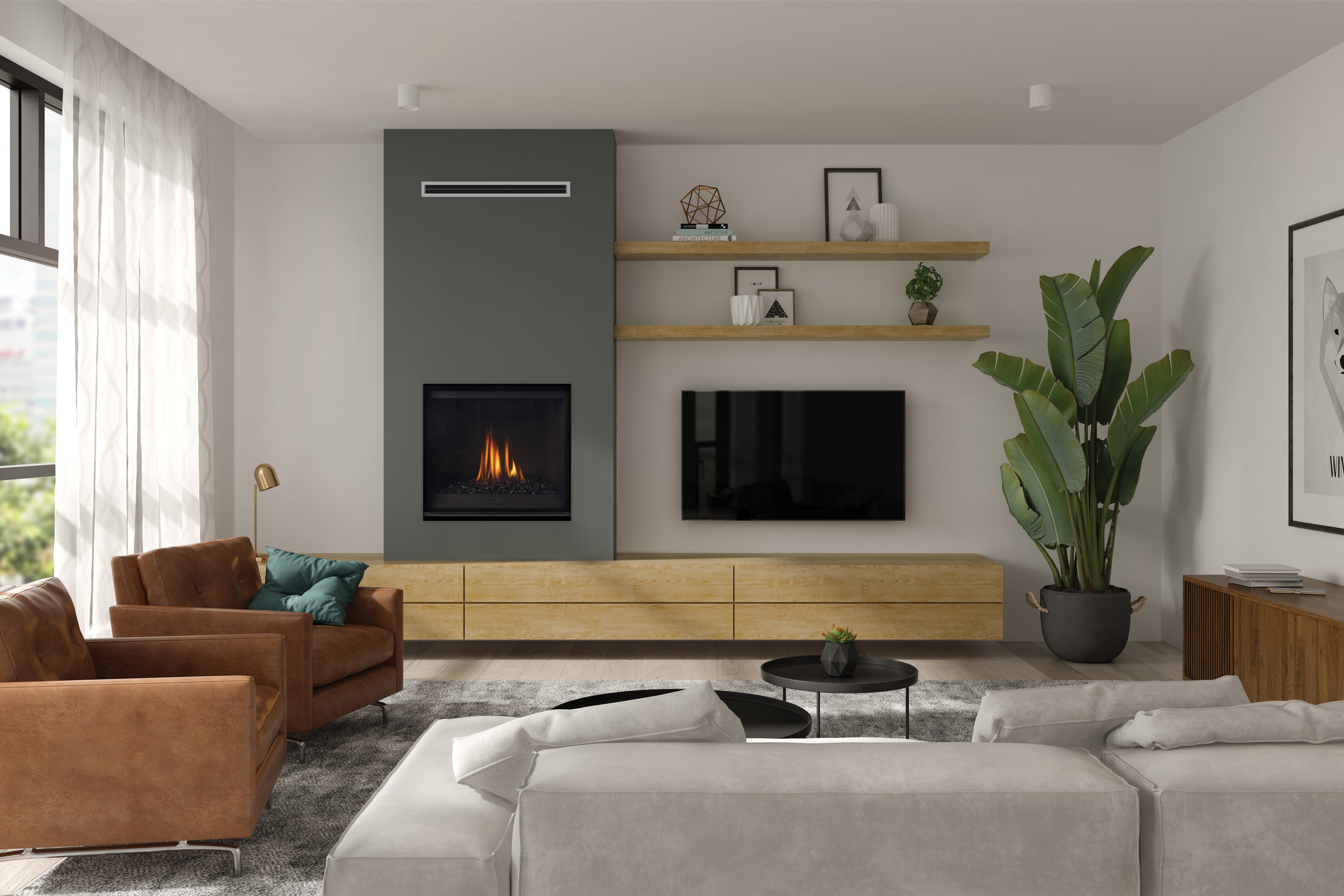 Regency Grandview G600EC Gas Fireplace - Wheatland Fireplace