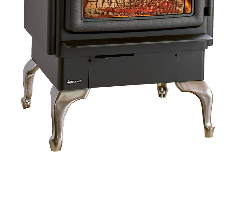 Regency Nickel Legs - Wheatland Fireplace