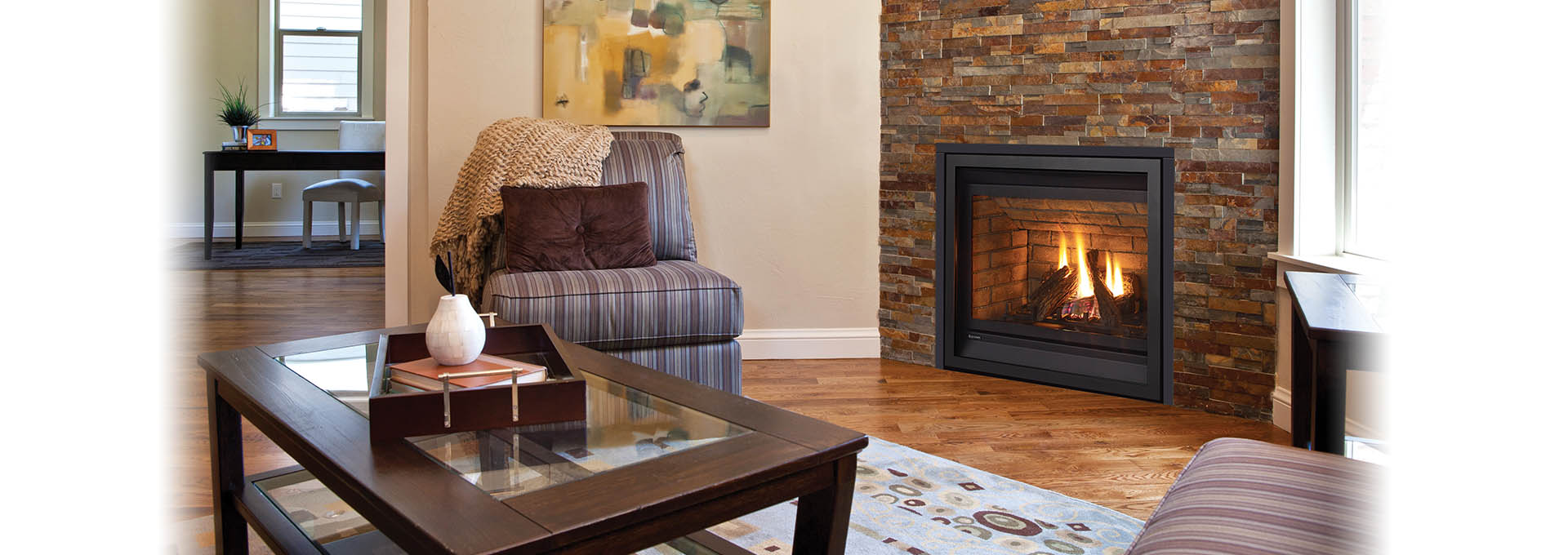 Regency Panorama P33E Gas Fireplace - Wheatland Fireplace
