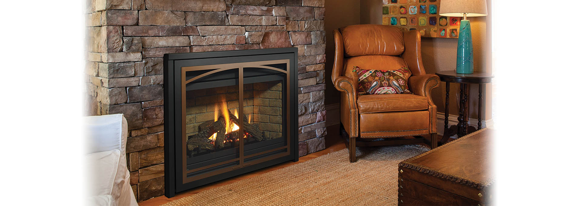 Regency Panorama P36E Gas Fireplace - Wheatland Fireplace