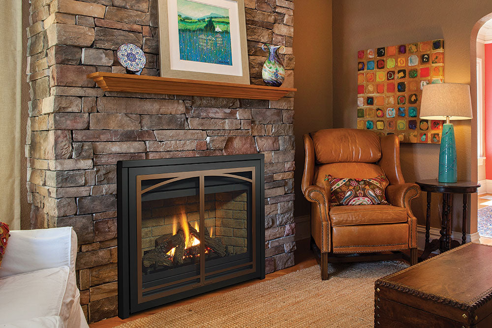 Regency Panorama P36E Gas Fireplace - Wheatland Fireplace
