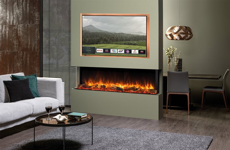 Regency Skope Modern Built-In Electric Fireplace - Wheatland Fireplace