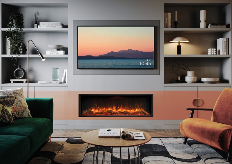 Regency Skope Modern Built-In Electric Fireplace - Wheatland Fireplace