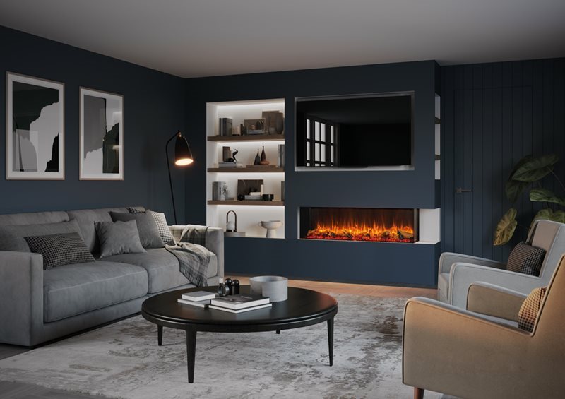 Regency Skope Modern Built-In Electric Fireplace - Wheatland Fireplace