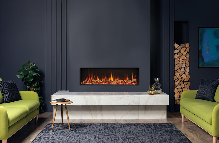 Regency Studio Slim Electric Fireplace - Wheatland Fireplace