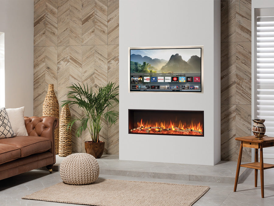 Regency Studio Slim Electric Fireplace - Wheatland Fireplace