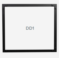 Designer Door ZCV42 - Series 1 - Black c/w Safety  Screen - Wheatland Fireplace