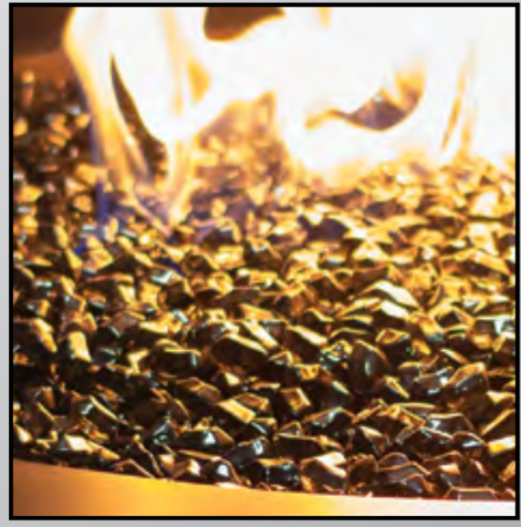 Black Diamond Glass Media (65 lbs) - Wheatland Fireplace