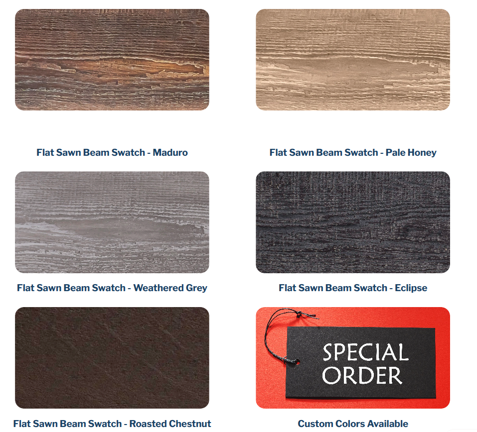 Flat Sawn Beam Non-Combustible Mantel - Wheatland Fireplace