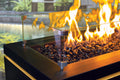 Halo 60L Glass Wind Guard - Wheatland Fireplace