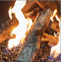 Halo Traditional Split Log Set - Wheatland Fireplace