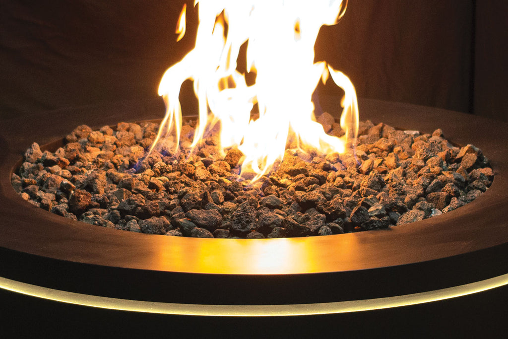 Urbana Halo 47 Gas Fire Pit - Wheatland Fireplace