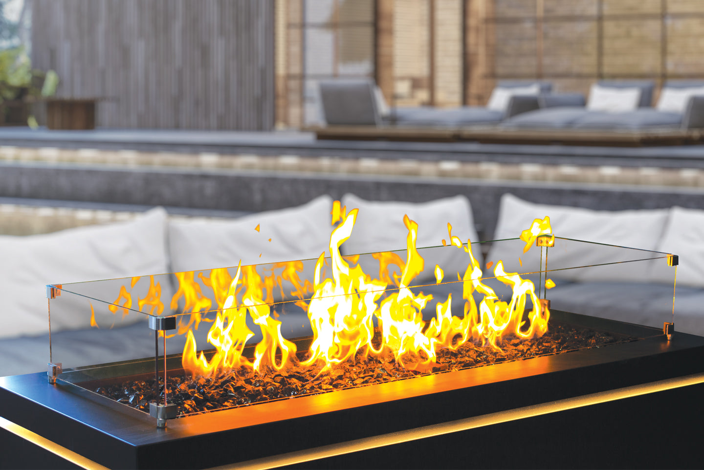 Urbana Halo 60 Gas Fire Pit - Wheatland Fireplace