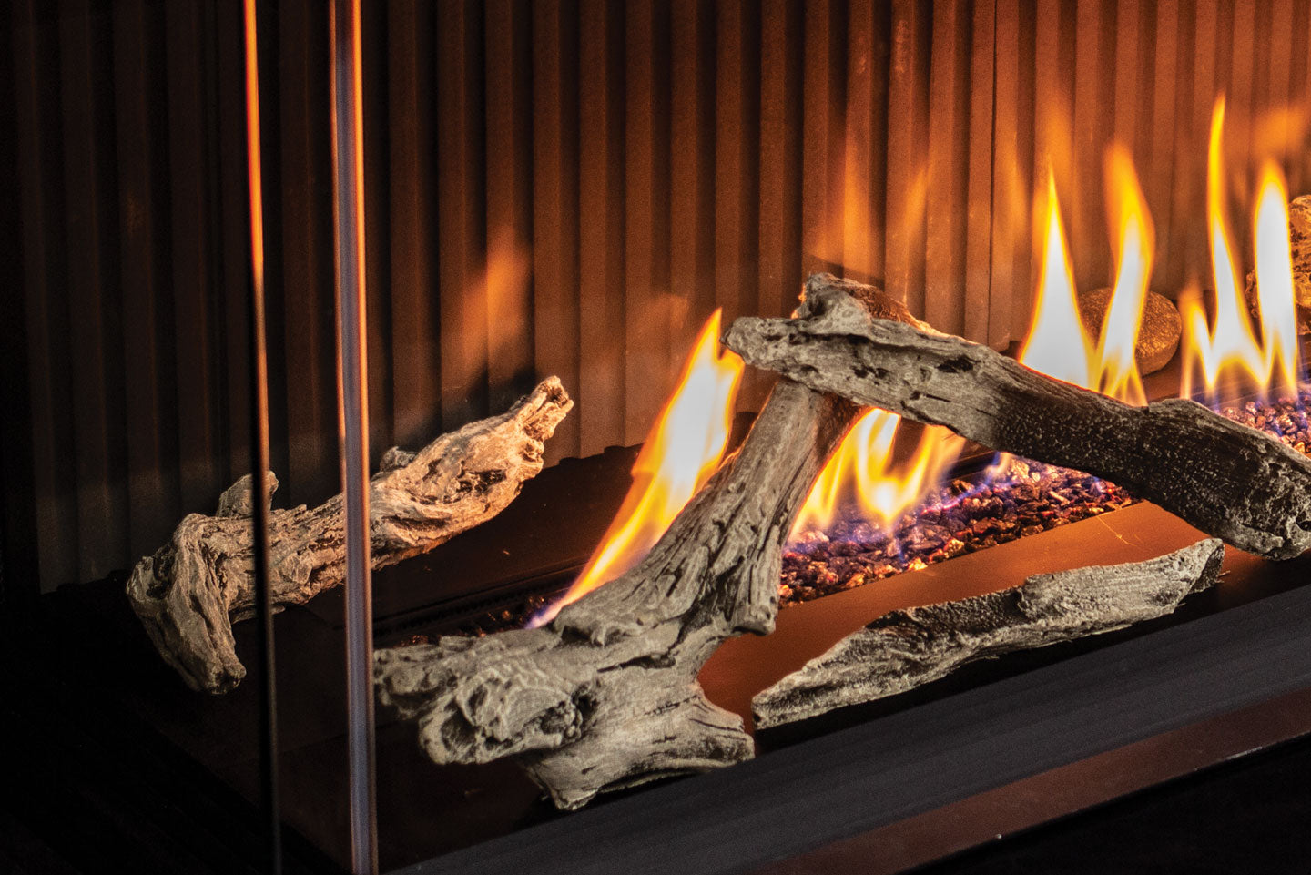 Urbana U30 Tall Gas Fireplace - Wheatland Fireplace
