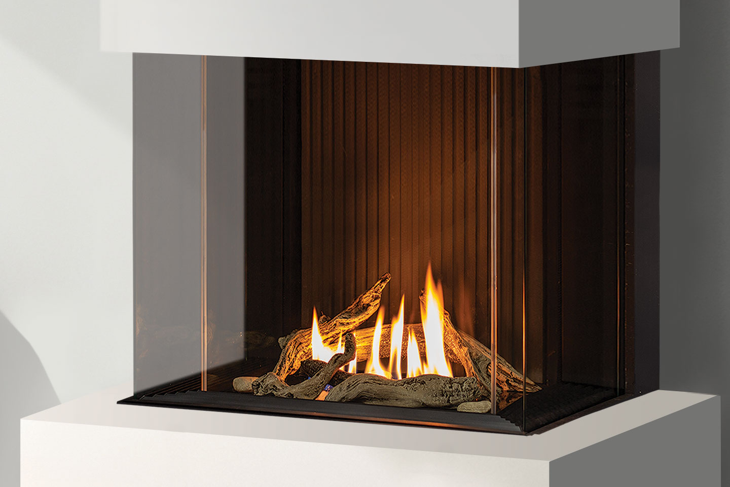 Urbana U30 Tall Gas Fireplace - Wheatland Fireplace