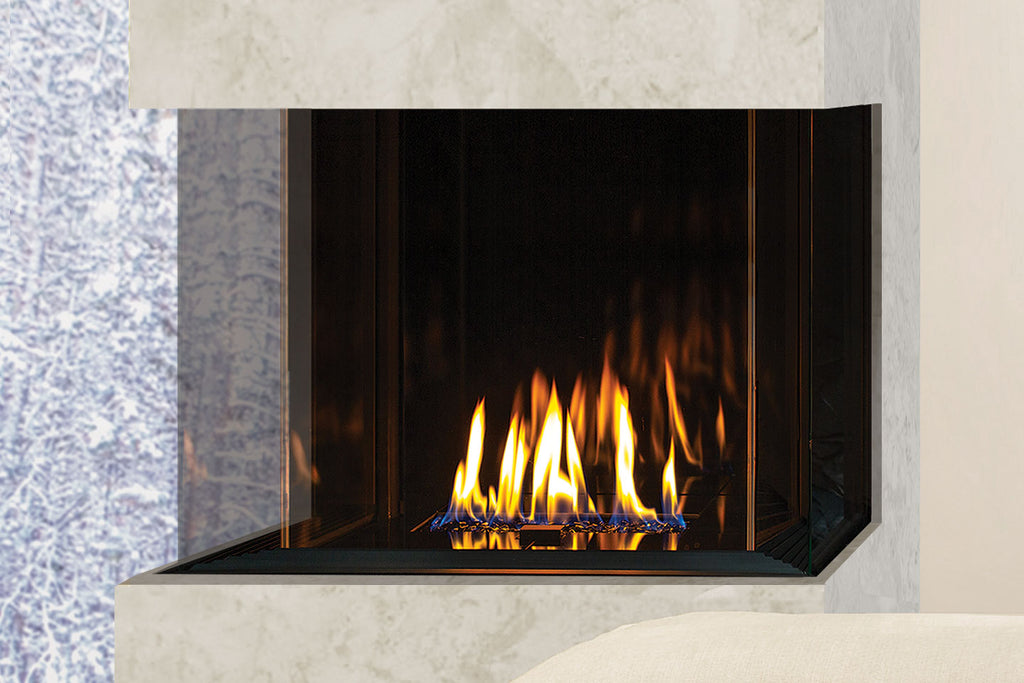 Urbana U30 Tall Gas Fireplace - Wheatland Fireplace